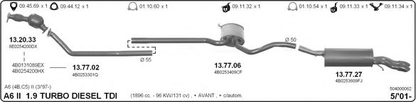 504000062 IMASAF Exhaust System