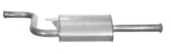 RN.44.06 IMASAF Exhaust System Middle Silencer