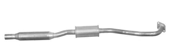 MI.35.09 IMASAF Exhaust System Middle Silencer