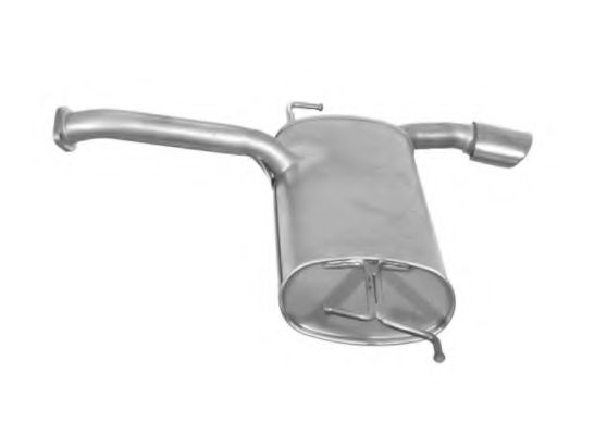 40.78.07 IMASAF Exhaust System End Silencer