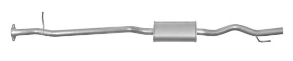 51.72.06 IMASAF Exhaust System Middle Silencer