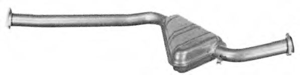 11.77.06 IMASAF Exhaust System Middle Silencer