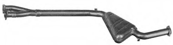 11.79.06 IMASAF Exhaust System Middle Silencer