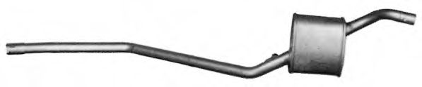 16.40.06 IMASAF Exhaust System Middle Silencer