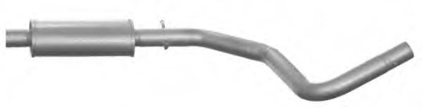 25.95.06 IMASAF Exhaust System Middle Silencer