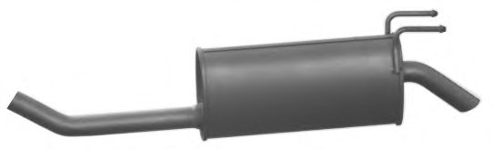 27.91.07 IMASAF Exhaust System End Silencer