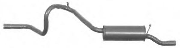 36.59.07 IMASAF Exhaust System End Silencer
