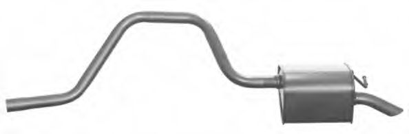 37.61.27 IMASAF Exhaust System End Silencer