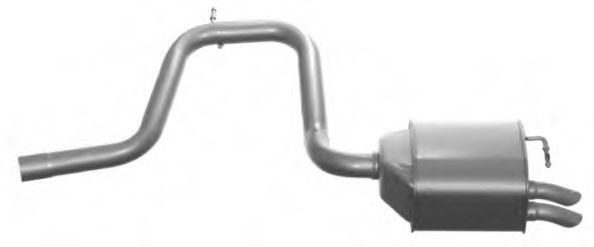 37.68.07 IMASAF Exhaust System End Silencer