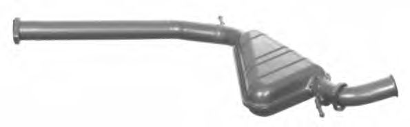 45.74.26 IMASAF Exhaust System Middle Silencer