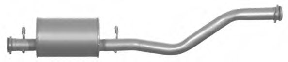 47.29.06 IMASAF Exhaust System Middle Silencer