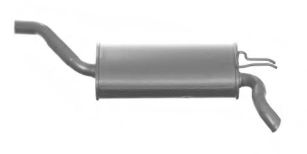 60.06.07 IMASAF Exhaust System End Silencer