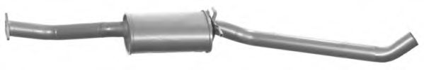 54.74.36 IMASAF Exhaust System Middle Silencer