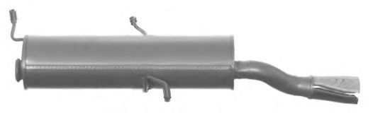 57.49.47 IMASAF Exhaust System End Silencer