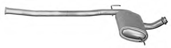 60.90.56 IMASAF Exhaust System Middle Silencer