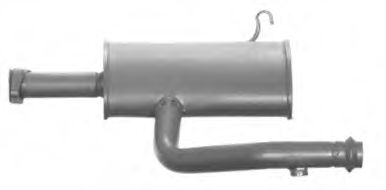 62.22.06 IMASAF Exhaust System Middle Silencer