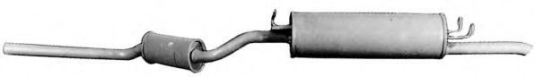 63.54.07 IMASAF Exhaust System End Silencer