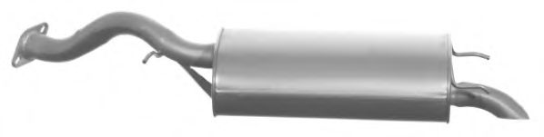 65.24.07 IMASAF Exhaust System End Silencer