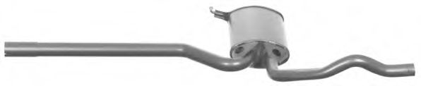 71.56.26 IMASAF Exhaust System Middle Silencer