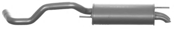 72.05.07 IMASAF Exhaust System End Silencer