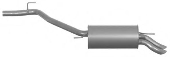 72.81.07 IMASAF Exhaust System End Silencer