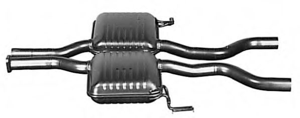 FD.29.06 IMASAF Exhaust System Middle Silencer