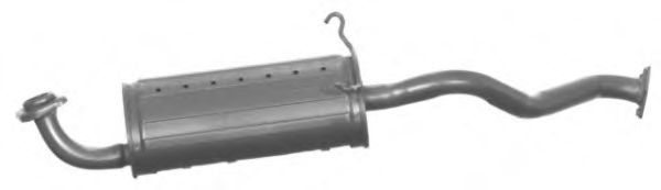 HY.49.06 IMASAF Exhaust System Middle Silencer