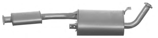 NI.99.59 IMASAF Exhaust System Middle Silencer