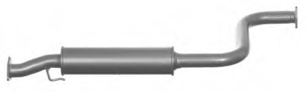 RV.38.26 IMASAF Exhaust System Middle Silencer