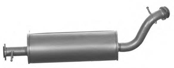 RV.62.06 IMASAF Exhaust System Middle Silencer