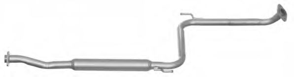TO.28.06 IMASAF Exhaust System Middle Silencer