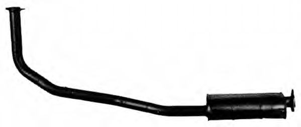 TO.90.06 IMASAF Exhaust System Middle Silencer