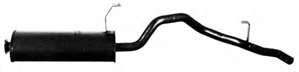 TO.95.07 IMASAF Exhaust System End Silencer