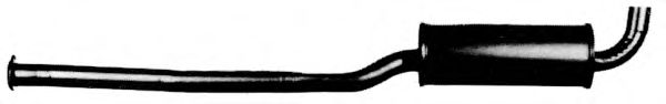 VO.72.06 IMASAF Exhaust System Middle Silencer