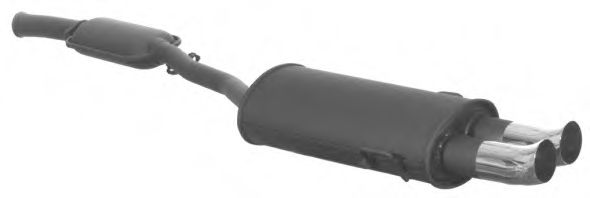 19.61.NA IMASAF Exhaust System Sports Silencer