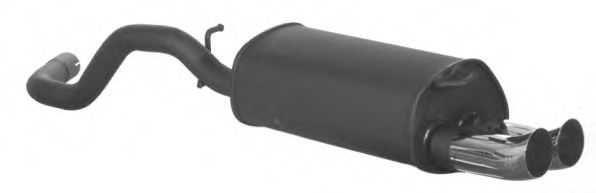 71.17.NA IMASAF Exhaust System Sports Silencer