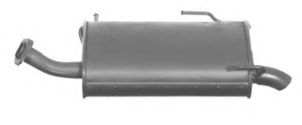 51.49.57 IMASAF Exhaust System End Silencer
