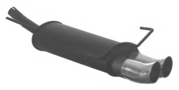 53.37.NC IMASAF Exhaust System Sports Silencer
