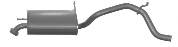 68.80.07 IMASAF Exhaust System End Silencer