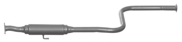 HO.11.06 IMASAF Exhaust System Middle Silencer