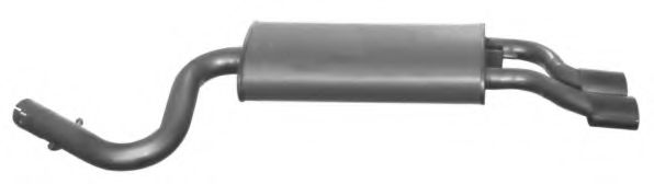 CH.72.07 IMASAF Exhaust System End Silencer