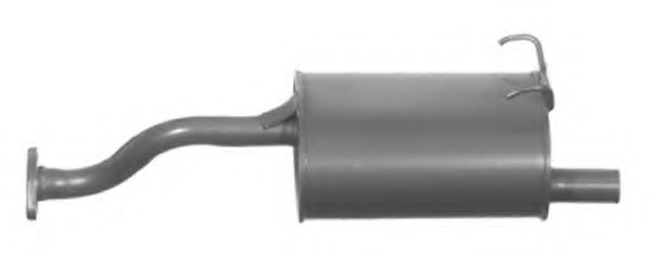 HO.28.07 IMASAF Exhaust System End Silencer