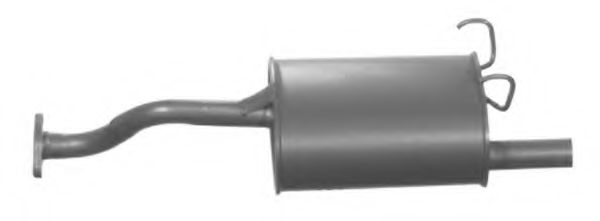 HO.29.07 IMASAF Exhaust System End Silencer