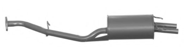 HO.40.07 IMASAF Exhaust System End Silencer