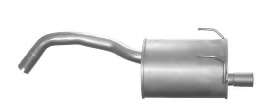 26.92.07 IMASAF Exhaust System Middle Silencer
