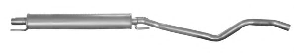 53.81.56 IMASAF Exhaust System Middle Silencer