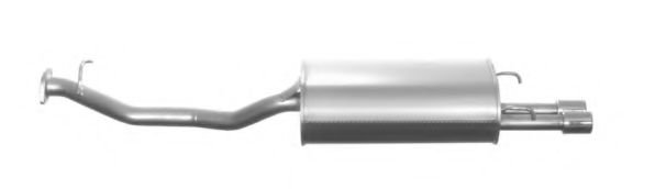 65.40.07 IMASAF Exhaust System End Silencer