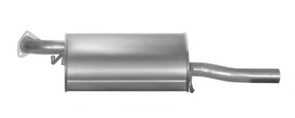 70.61.07 IMASAF Exhaust System End Silencer