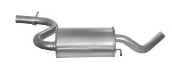 71.63.56 IMASAF Exhaust System Middle Silencer