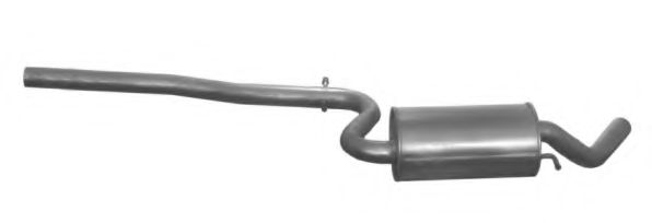 71.67.56 IMASAF Exhaust System Middle Silencer